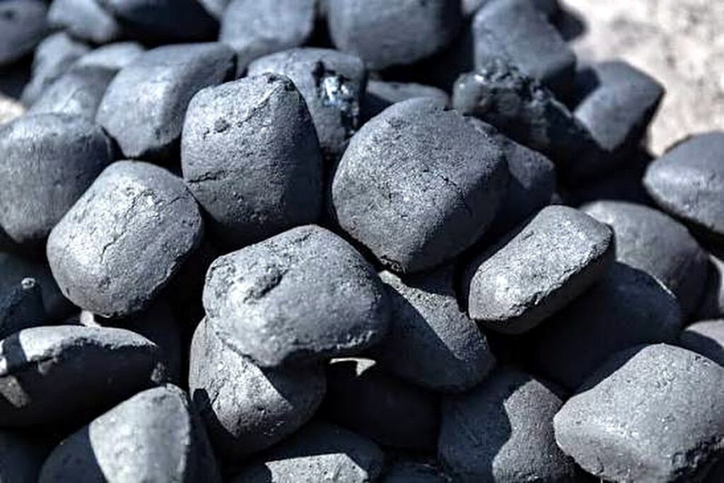 Coke briquettes from the supplied product catalog